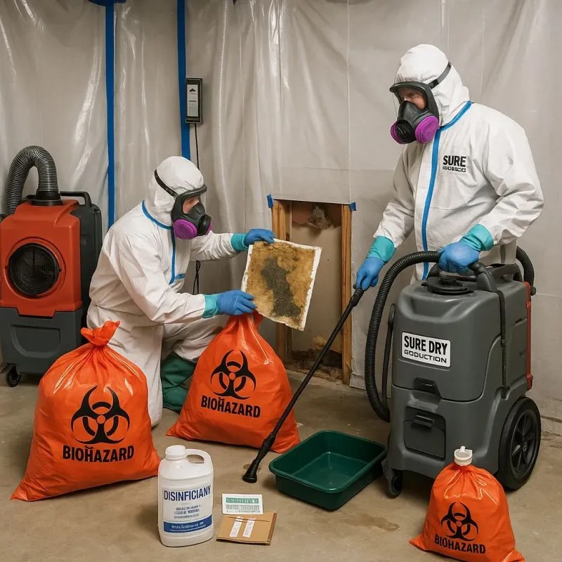 Contaminated Water Handling Protocols process in Oxford, NJ